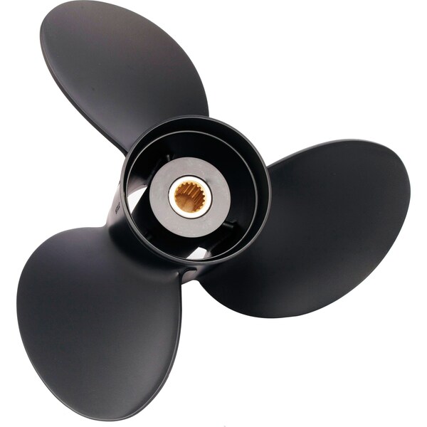 Solas 8611-158-15 Amita 3 Plus Aluminum 3-Blade Propeller-RH, 15.8" Diameter x 15" Pitch x 19-Spline